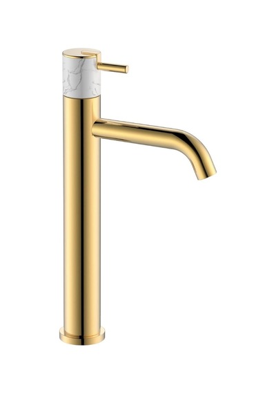 Fontana - Yüksek Tip Lavabo Bataryası Altın Outlet - Fa-4022m- Diğer