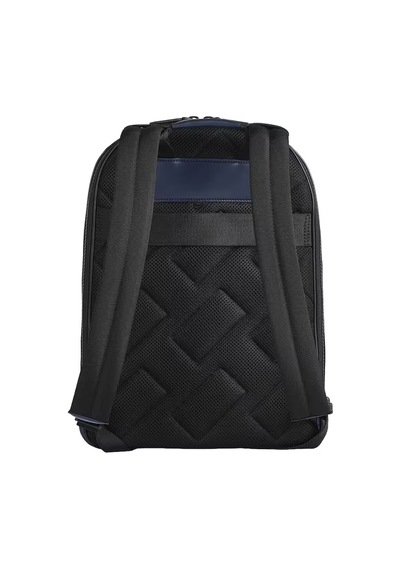 Montblanc Extreme Deri Büyük Boy 3 Bölmeli Sırt Çantası 221134 Lacivert