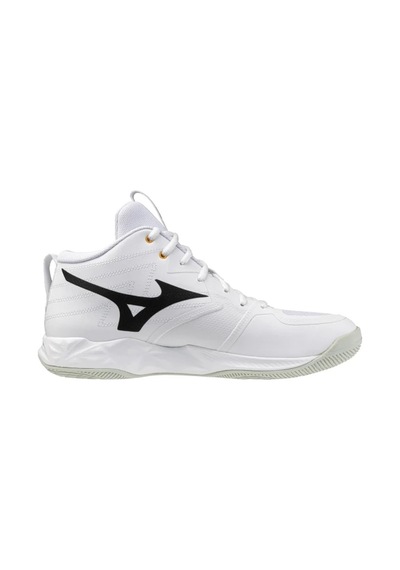 Mizuno Wave Momentum Pro Mıd Erkek Voleybol Ayakkabısı Beyaz Çok Renkli