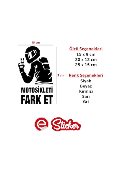 Motosikleti Fark Et Oto Araba Cam Motosiklet Sticker (463600519)