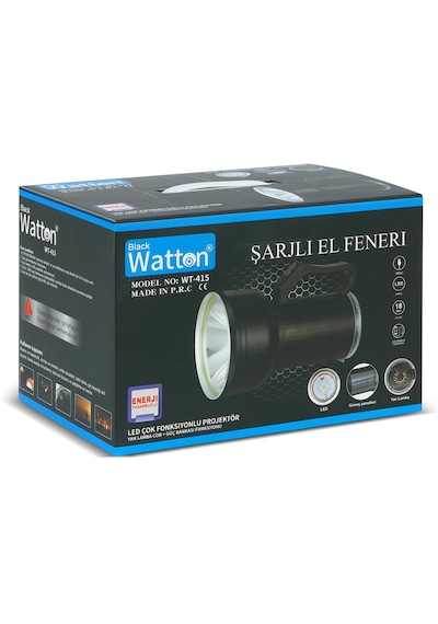 Watton Wt-415 Gt Led Taşınabilir Güneş Solar Ledli Fener