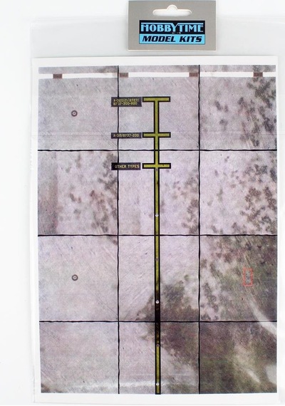 Nazca Decals Pp4 1/144 Ölçek, Parking Plate-desıgn 4- A4 Ebat, Kartona Renkli Baskı-51816