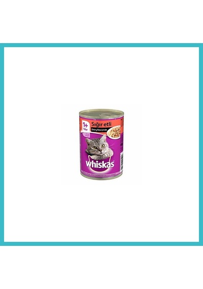 Whiskas Gravy Soslu Sığır Etli Yetişkin Kedi Konservesi 400 Gr Dfnbez