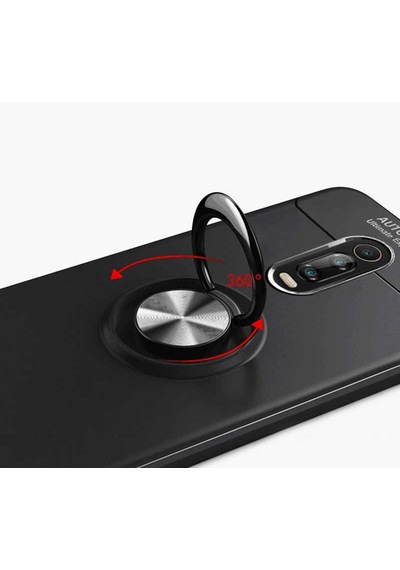 Xiaomi Mi 9t Kılıf Zore Ravel Silikon Kapak Kırmızı