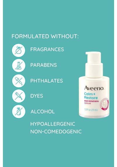 Aveeno Calm + Restore Age Renewal Serum 29 ML