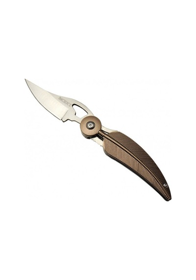 Crkt 6077 Xeaf Brown Kızıldereli Tüy Kamp Çakı Kahverengi