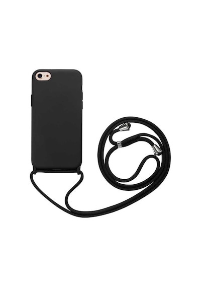 Apple Uyumlu iPhone 8 Kilif Askili Liquid Silicone Kadife Kapak 489321010