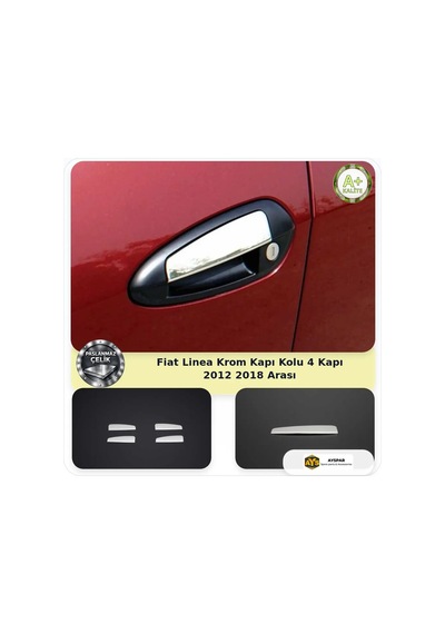 Fiat Linea Krom Kapı Kolu 4 Kapı 2012-2018 Arası