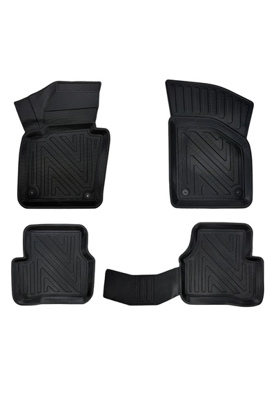 Powershıeld Volkswagen Passat B6 2005-2010 Uyumlu Araca Özel 5d Premium Havuzlu Oto Paspas Takımı