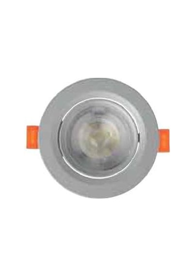 Horoz Nora-7 7w 6400k Led Armatür Gümüş Kasa Gümüş