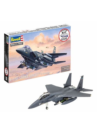 Revell Starter Kit Uçak F-15e Strike Eagle Bombs 73972