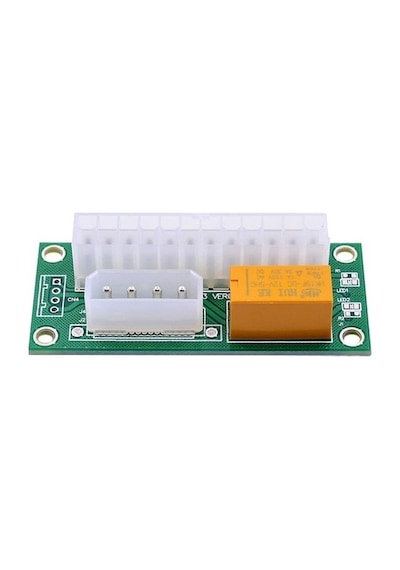 Atx Dual Psu Fan Çoklayıcı Kablosu 24 Pin 4326A Soğutucu Adaptör