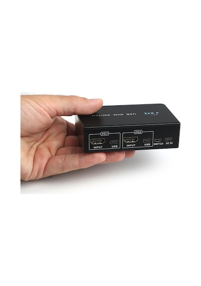 2xhdmı 4xusb Kvm Swıtch 4k/30hz Dk-ac-kvmhd01