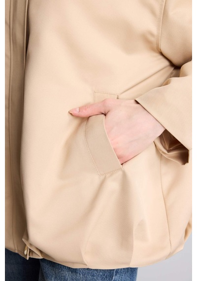 Defacto Regular Fıt Hakim Yaka Gabardin Blazer Ceket H2823ax26spbg109 Bej-bg109