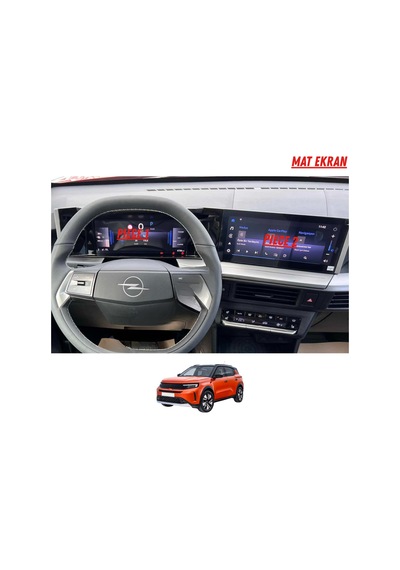 Opel Frontera 2026 Hayalet Gösterge Ve Multimedya Uyumlu Set Mat Ekran Koruyucu