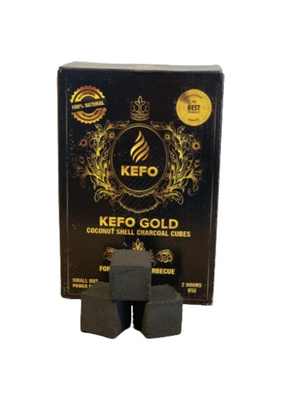 Camp & Shisha Kefo Gold 1Kg Nargile Kömürü | Barbekü Kömürü |Bbq Cs |