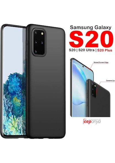 Galaxy S20 Plus Kamera Korumali Kaliteli Soft Silikon Kilif 418130311