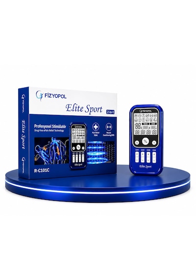 Fizyopol Elite Sport,4 Kanal 8 Elektrod Çıkışlı,profesyonel Şarj Edilebilir Bataryalı,portatif Tens Ems Cihazı