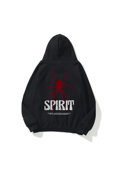Unisex Spirit Sweatshirt Siyah