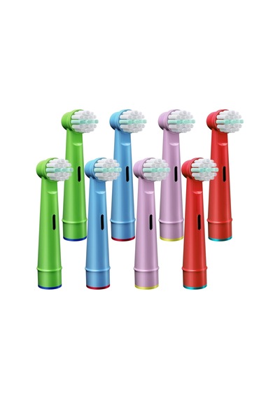 Braun Oral B İle Uyumlu 8 Adet Elektrikli Çocuk Diş Fırçası Yedek Kafaları Diğer