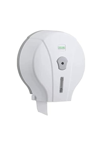 Mini Jumbo Wc Tuvalet Kağıdı Dispenseri Aparatı Beyaz Mj1 16.5 x 12.2 x 11.2 CM
