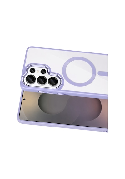 Joko - 554 - Samsung Galaxy Uyumlu S26 Ultra Terea Magsafe Kapak - Glblseme - - Mor