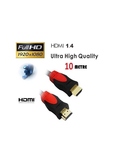 Speeduf 4241 Örgülü Hdmi Kablosu 10 Metre Lcd Laptop Tv Görüntü Kablo Ps3 Ps4 Xboxu