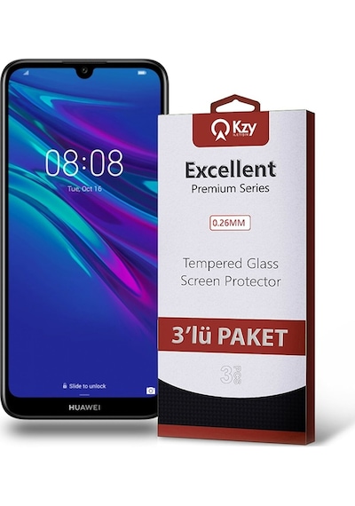 Huawei Y6 2019 Ekran Koruyucu Cam 3 Adet (532174053) 20 Tl Fark Ile Apple  Uyumlu iPhone Hızlı Şarj Kablosu