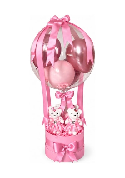 Yenidoğan Hoşgeldin Bebek Balon Kutusu