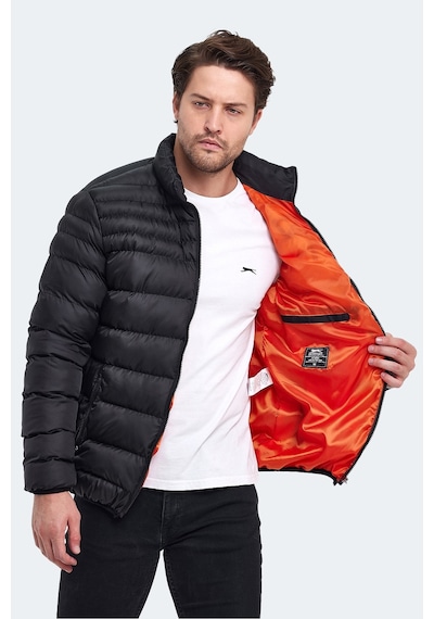 Slazenger HORIZON I Erkek Şişme Siyah Mont & Kaban