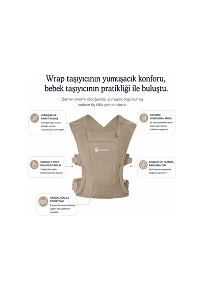 Taşıyıcı Embrace Soft Olive Haki