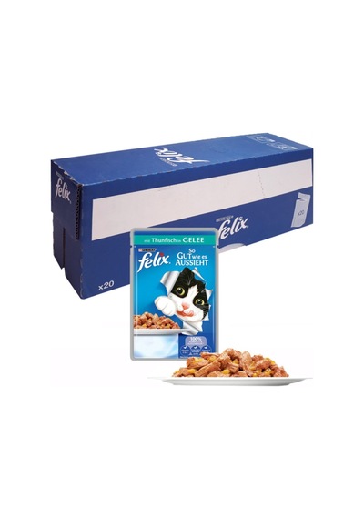 Ton Balıklı Yetişkin Kedi Pouch 85gr 20li