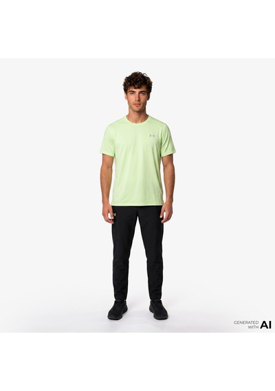 Under Armour Velociti Reflct Ss Erkek Sarı Koşu T-shirt 6009518
