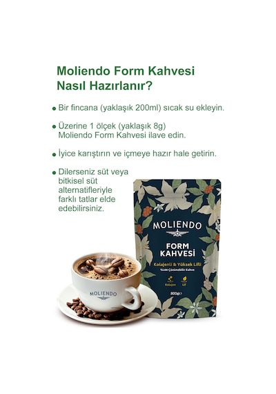 Moliendo Form Kahvesi Çözünebilir Kahve 200 G Hazır