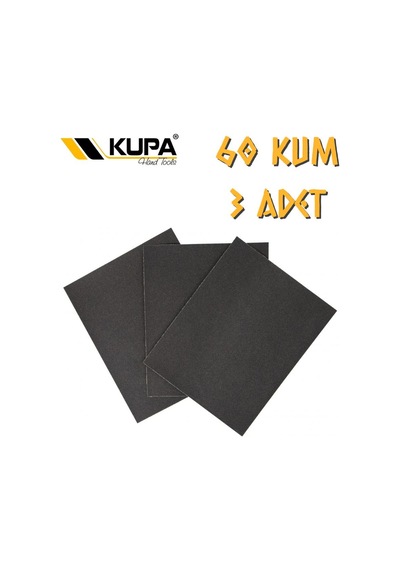 Kupa Su Zımparası A60 Kum - 3 Adet