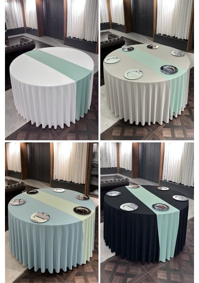 Dertsiz Runner Ütü İstemez, Leke Tutmaz Düğün, Davet, Organizasyon, Otel, Restoranlar Ve Ev İçin Mint Mint Dertsiz Runner Ütü İstemez, Leke Tutmaz Düğün, Davet, Organizasyon, Otel, Restoranlar Ve Ev İçin Mint Mint