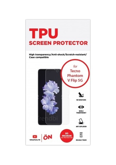 Tecno Phantom V Flip 5g Ekran Koruyucu Tpu Film