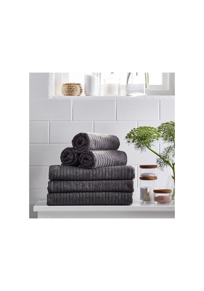 Ikea 4 Adet El Havlusu, Koyu Gri Renk 30x30 Cm Pamuk,4 Li El-kuru