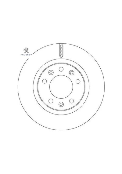 Ön Fren Disk Aynası 308 Peugeot 1610704680