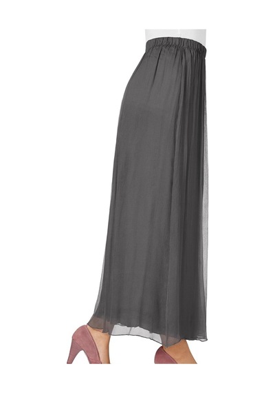 Bulalgiy Kadın Gri Ipek Etek - Bga292679
