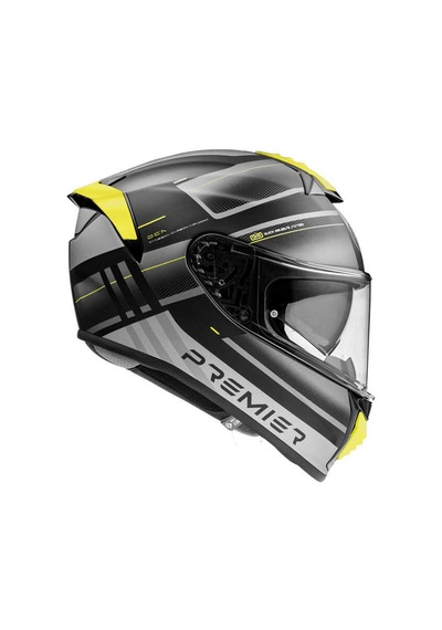 Premier Evoluzione SP Y BM Kask Gri - Sarı
