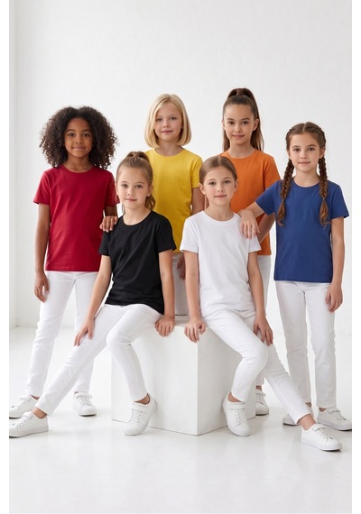 Kiagu Kız Erkek Çocuk Basic Tişört 6'lı Set Pamuklu Kısa Kollu Çocuk Tişört 2-13 Yaş T-shirt Çocuk Unisex 6'lı Kısa Kol Basic Tişört Seti 2-13 Yaş Pamuklu Penye 6'lı Set1 - 901092358 6'lı Set1 Kiagu Kız Erkek Çocuk Basic Tişört 6'lı Set Pamuklu Kısa Kollu Çocuk Tişört 2-13 Yaş T-shirt Çocuk Unisex 6'lı Kısa Kol Basic Tişört Seti 2-13 Yaş Pamuklu Penye 6'lı Set1 - 901092358 6'lı Set1