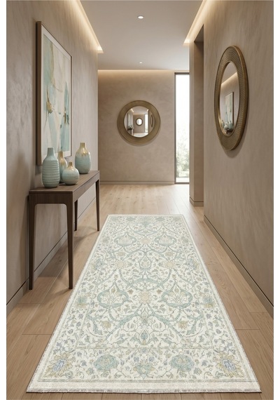 Dekoratif Halı Kaymaz Taban Leke Tutmaz Yıkanabilir Kilim Özel Ölçü Salon Halısı 3039