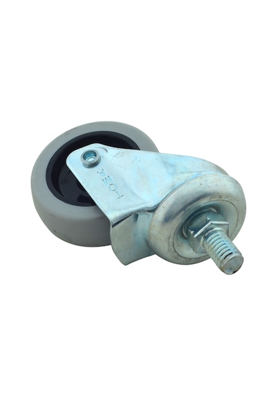 2 Adet Civatalı Metal 50mmx20mm Koltuk Sandalye Mobilya Tekeri Diğer