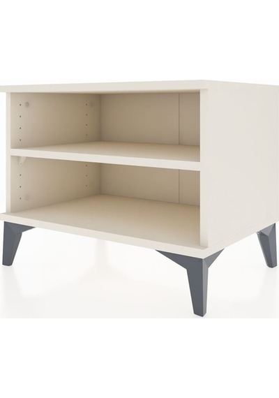 Hyperion Komodin Tek Raflı 60x44x48 Aytaşı-aytaşı Aytaşı
