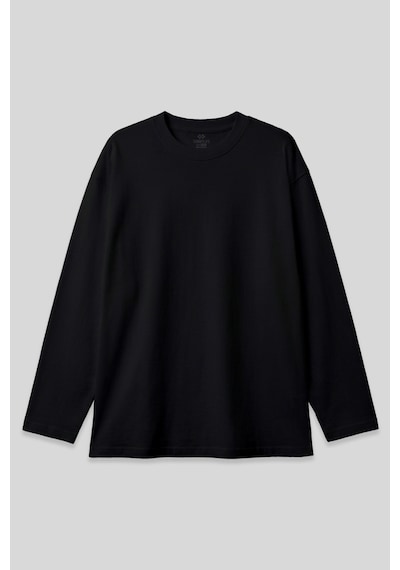 Basic O Yaka Büyük Beden 3lü Paket Siyah Erkek T-shirt - 88107 Siyah