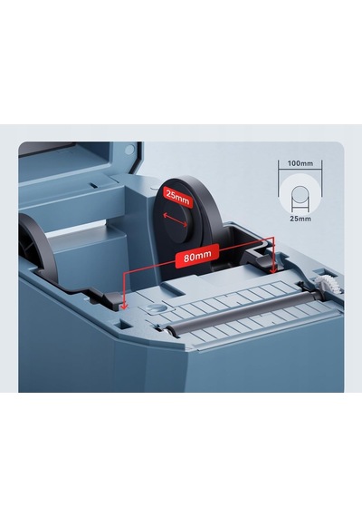 Ayrex Niimbot K3 Wifi Taşınabilir Kablosuz Etiket Yazıcı Termal Yazıcı Göl Mavisi