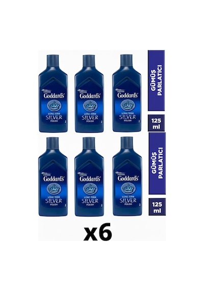 Gümüş Parlatıcısı 125ml 6 Adet 6'lı Set
