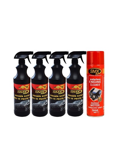 SMX Seramik Cila / Hızlı Cila / Pratik Cila 4 Adet / Susuz Motor