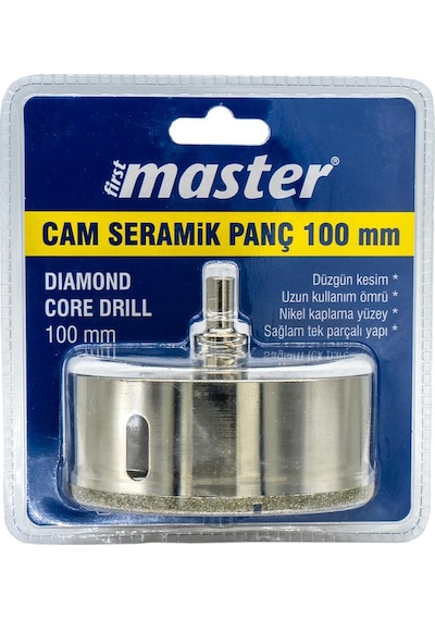 Master 530917 Cam Seramik Delme Panç 100 Mm